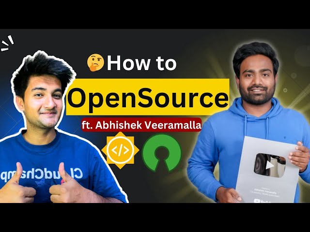 How to start with contributing to Opensource ft @AbhishekVeeramalla  | DevOps Podcast