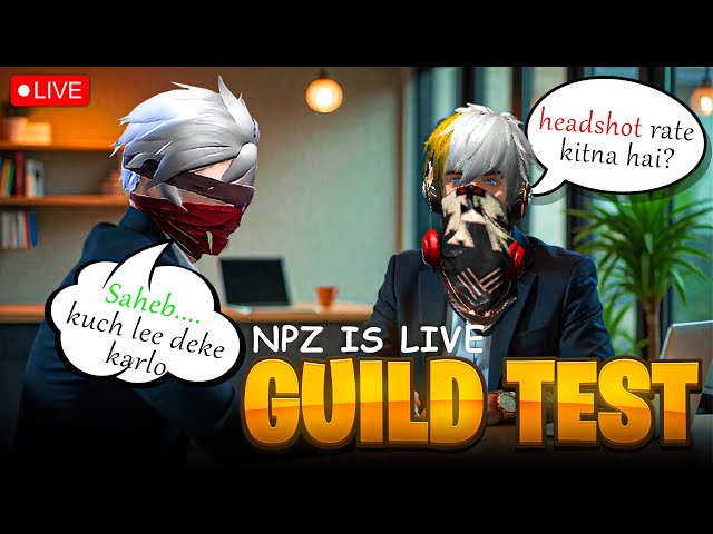 GUILD TEST 1 VS 3 ||| HARDEST GUILD  TEST  ||| BY TEAMCODE  #ff #guildtest #ajjubhai