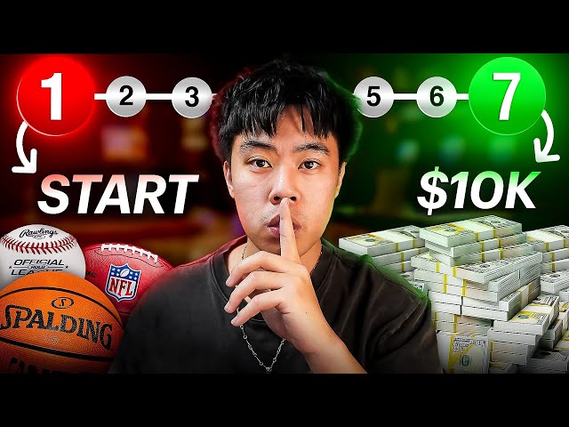 I Tried a SECRET Sports Betting Strategy for a Week! (100% PROFIT)