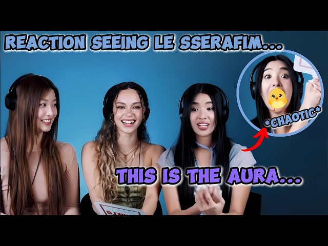 KATSEYE revealed their thoughts about seeing LE SSERAFIM (ft. SOPHIA’s chaotic moments) 😹⚓