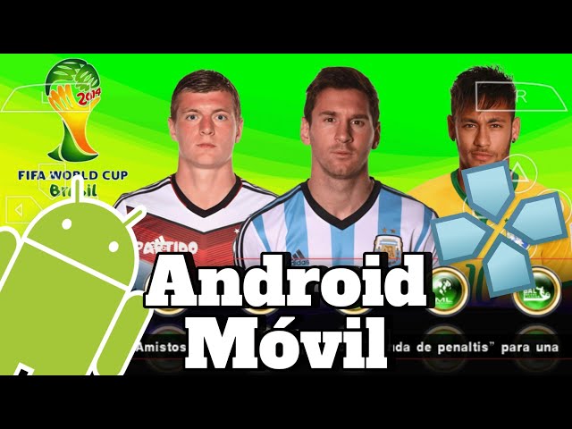 Descargar Pes 2014 Mundial para Android/Móvil (PPSSPP) PRO EVOLUTION SOCCER MUNDIAL 2014