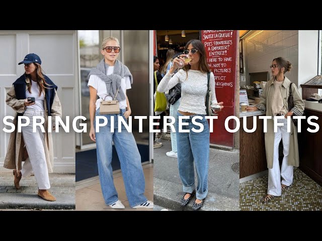 RECREATING SPRING PINTEREST OUTFITS 2025 | Casual Outfit Ideas