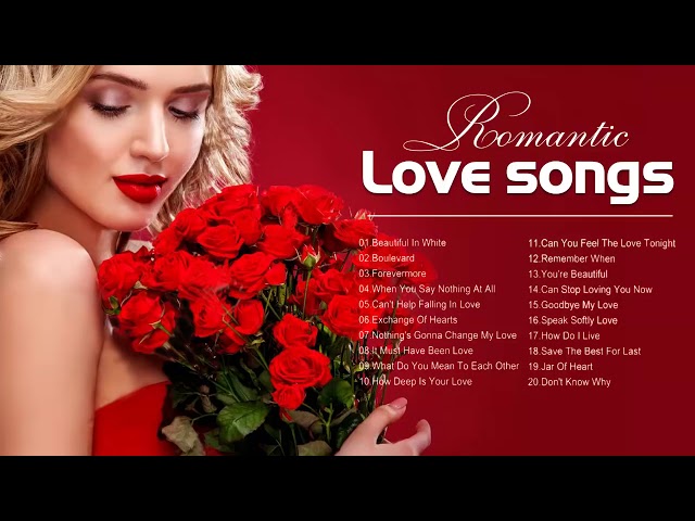 2 Hour Beautiful Romantic Love Songs Collection - The Very Best Love Songs Of All Time