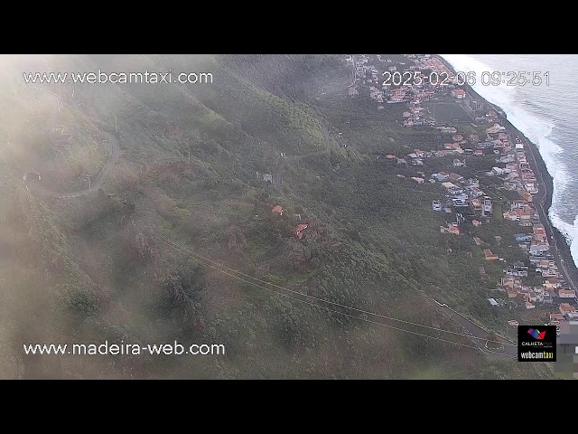 Paul do Mar Live Cam 24/7 streaming from O Precipício, Fajã da Ovelha, Madeira