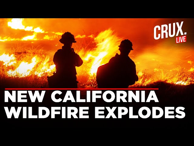 California Fire Live | Los Angeles Fire Live | LA Fires 2025 Live | LIVE Hughes Fire Near Castaic