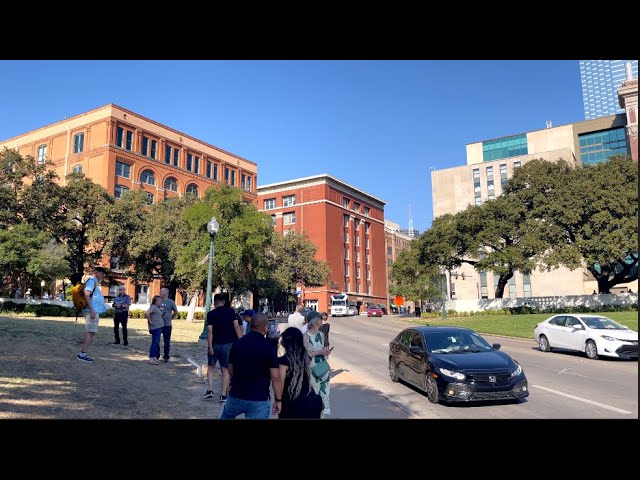 Dealey Plaza (JFK assassination site) and Sixth Floor Museum - Dallas, Texas