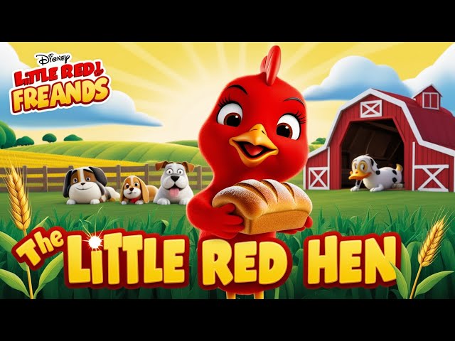 "The Little Red Hen | Classic Moral Story for Kids | Animated Bedtime Story"