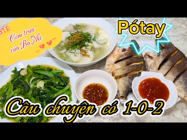 140. Kể lại câu chuyện pótay có 1-0-2 của Christine & Nấu nhanh bữa cơm trưa cho Ba Mẹ già dấu yêu.