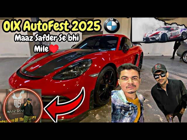 Olx AutoFest 2025 At Expo Center Karachi Maaz Safder Se Bhi Mile |26 January 2025 @MaazSafderWorld