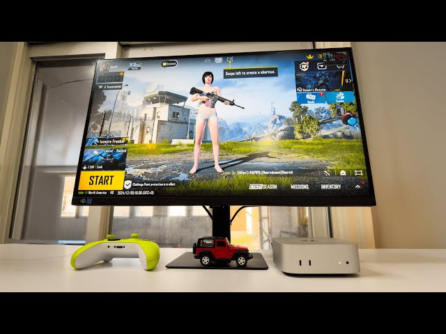 Playing PUBG Mobile on Mac Mini M4 | Smooth, Stunning, Perfect!!