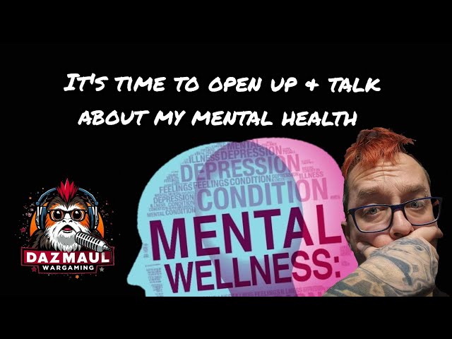 It's time to be honest & open up about my mental health (trigger warning)