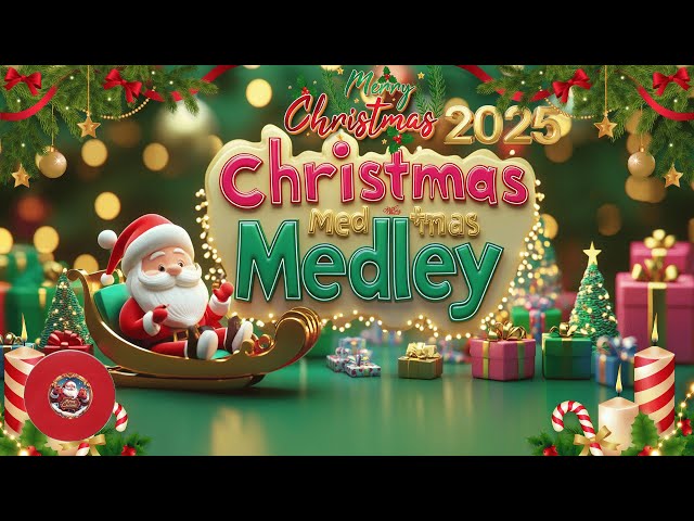 Best Non Stop Christmas Songs Medley 🎁 Greatest Christmas Songs 2025 🌲 Christmas Spirit on Repeat