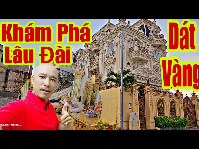 🛑Khám Phá Biệt thự tân cổ điển dát vàng ý đẳng cấp đại gia quá giàu bán bớt ai mua tặng hết #bietthu