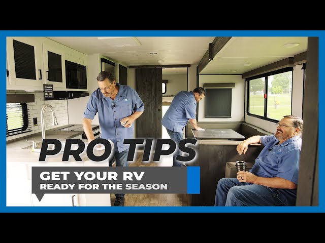 Are you ready for spring? How to De-Winterize your RV.