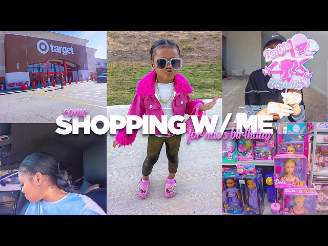 Come Shopping With Me For Nae’s 4th Birthday Party Gifts || NAEVEMBER VLOG 4 💖