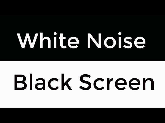 White Noise Black Screen | No Ads | Perfect Sound for Deep Sleep & Baby Relaxation