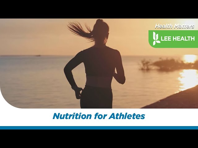 Nutrition for Athletes