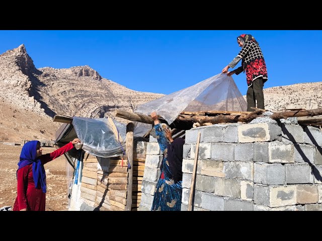 Building a mountain hut: The challenges of Mahnaz and her daughters