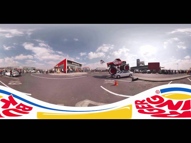 Burger King Big King XXL | Monster Truck 360 Video