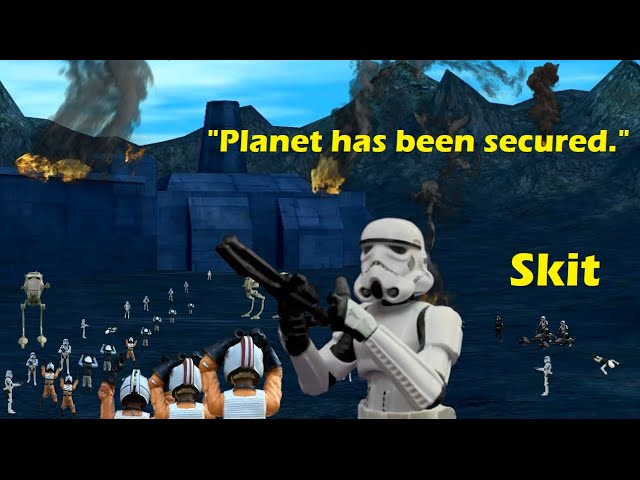 Star Wars X-Wing Skit #3 - Transmitting The Death Star Plans