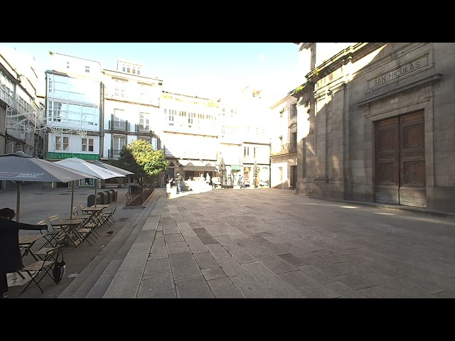 Plaza de San Nicolás. A Coruña (VR180 3D)