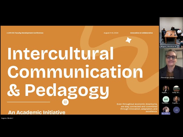 Lunch and Learn - Intercultural Communication and Pedagogy