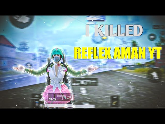 I KILLED REFLEX AMAN YT 🥵 PUBG MOBILE LITE MONTAGE😍 @ReflexAman JOKER OP 2.0