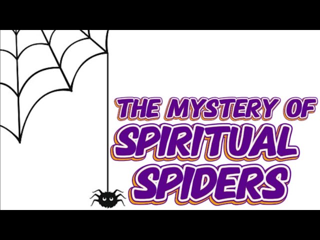 The Mystery of Spiritual Spiders (Part 1)