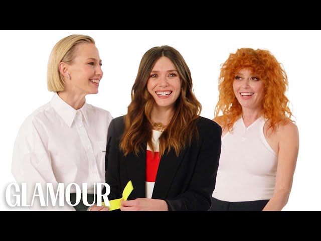 Elizabeth Olsen, Carrie Coon & Natasha Lyonne Take a Friendship Test | Glamour