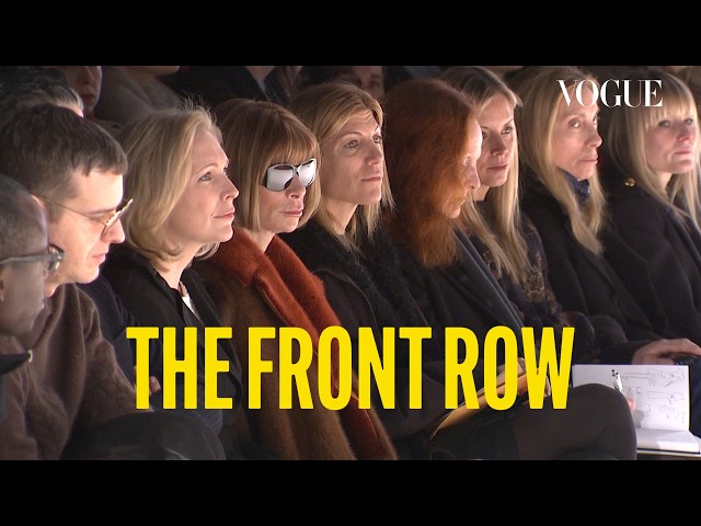 A History of the Fashion Show Front Row (1950s to Now) | Vogue