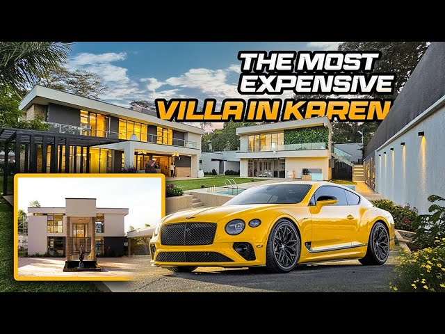 Inside One of the Most Expensive Villas in Karen | Mega Mansion | Bentley Inspired Home