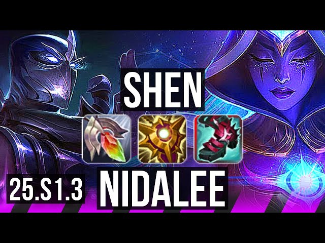 SHEN & Ezreal vs NIDALEE & Kai'Sa (SUP) | KR Master | 25.S1.3