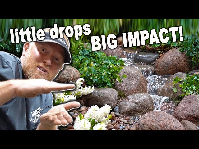 How to Build a Small Waterfall Using an Aquascape DIY Kit