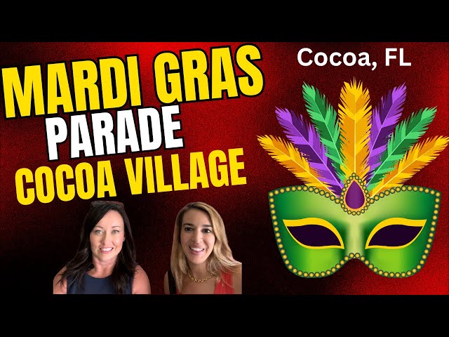 Cocoa Florida Cocoa Village Mardi Gras Parade