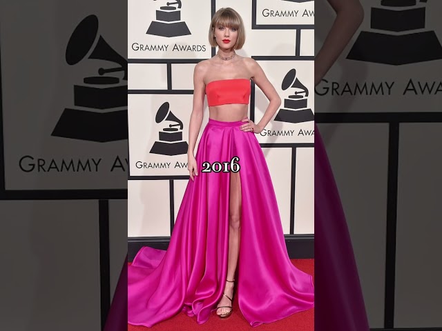 Every outfit Taylor Swift has worn to the Grammys #grammys #taylorswift