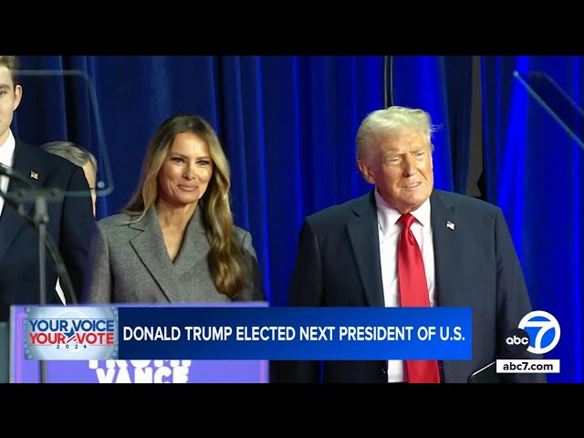 Donald Trump elected next U.S. president