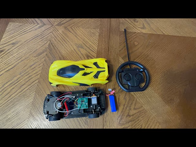 $5 RC car modded into a monster- original performance 3 AA/3.7v/7.4v performance- RC Cincy