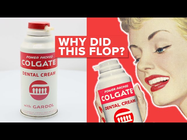 Why Toothpaste was the "Embarrassment" of the Aerosol Age