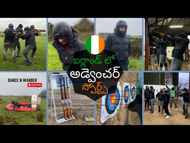 Northern Ireland Adventure Sports #vlogs #youtuber #teluguvlogs #ireland #adventuresports #telugu