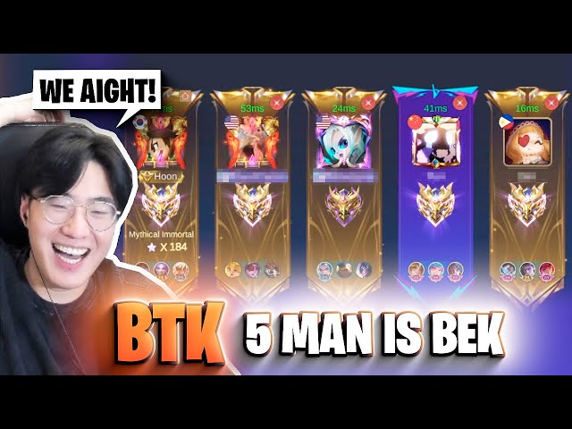 FULL BTK try hard matches | Mobile Legends