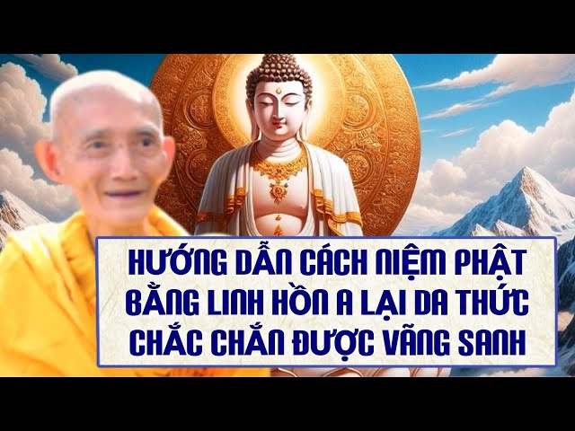 HƯỚNG DẪN CÁCH NIỆM PHẬT BẰNG LINH HỒN A LẠI DA THỨC CHẮC CHẮN ĐƯỢC VÃNG SANH - HT THÍCH GIÁC KHANG