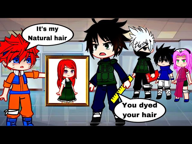 Natural Hair Color ✅ || Naruto Meme || Plot Twist? || Gacha Club