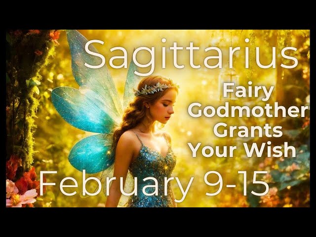 Sagittarius, Your Fairy Godmother Grants Your Wish! // February 9-15 Weekly Tarot