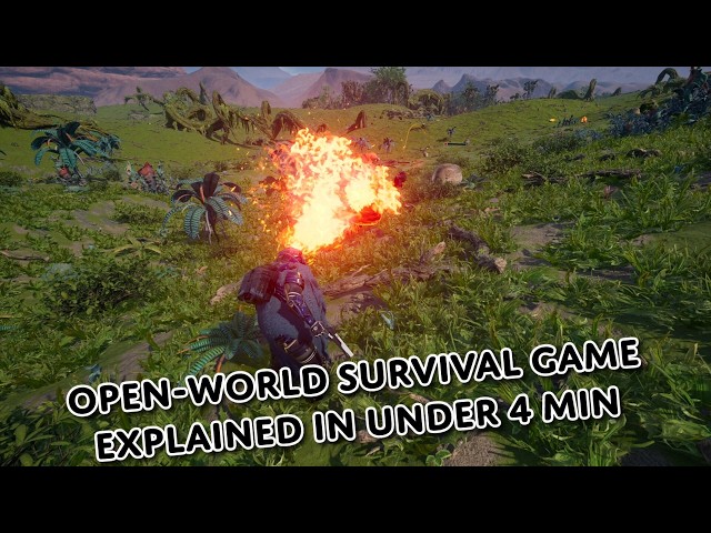 Open-World Survival game - Planetaries - Explained in under 4 min