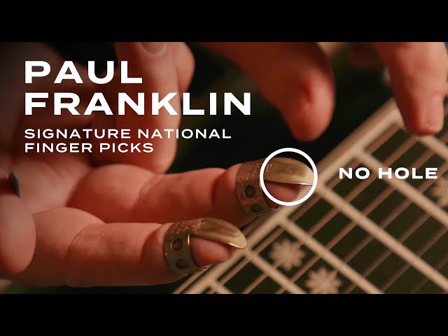 Paul Franklin Signature National Finger Picks | D'Addario