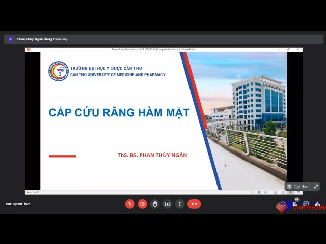 RHM - Cấp Cứu Răng hàm mặt