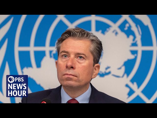 Top UN humanitarian official describes the current situation in Gaza