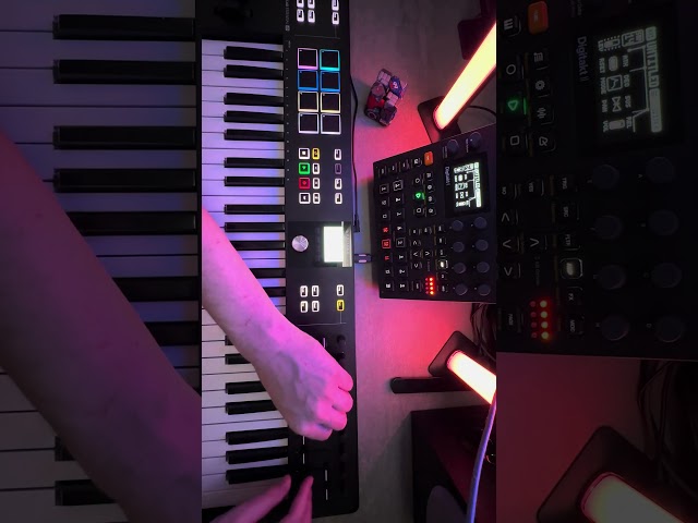 Electron Digitakt & Arturia Keylab Warm Up Jam Session [o2.25] p.2 Short 4 #digitakt2 #jam #arturia