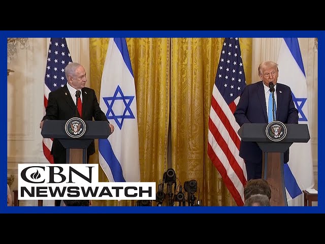 Trump Makes Bold Claim Over Gaza with Netanyahu | CBN NewsWatch - February 5, 2025