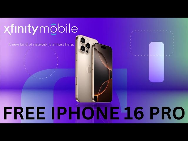 I Got a FREE iPhone 16 Pro from Xfinity Mobile and You Can Too!